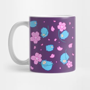 Sakura sheep pattern Mug